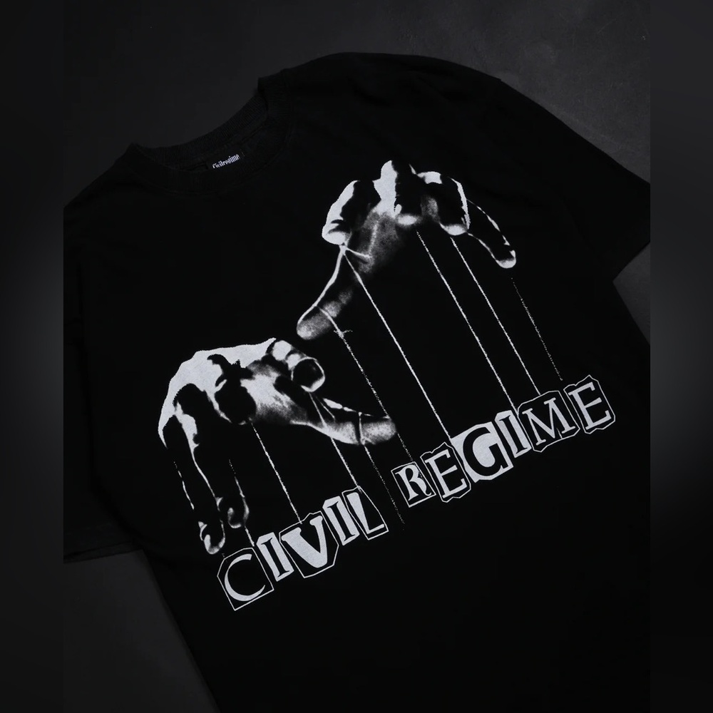 🖤NWT Civilregime Pull My Strings Graphic T-Shirt